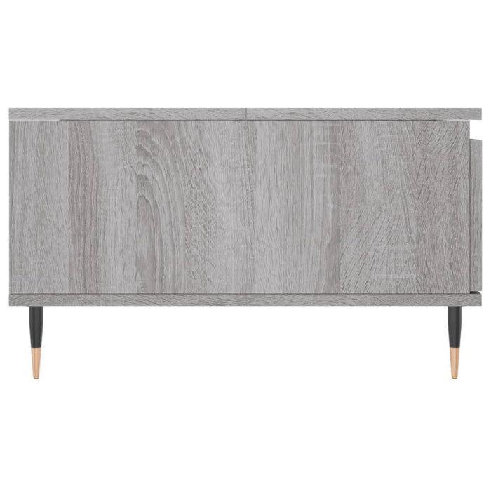 Tavolino da Salotto Grigio Sonoma 90x60x35 cm Legno Multistrato 827058