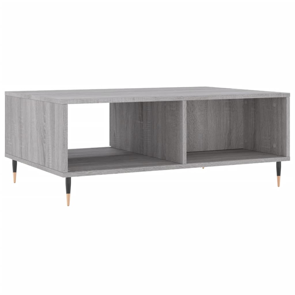 Tavolino da Salotto Grigio Sonoma 90x60x35 cm Legno Multistrato 827058