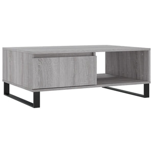 Tavolino da Salotto Grigio Sonoma 90x60x35 cm Legno Multistrato 827074