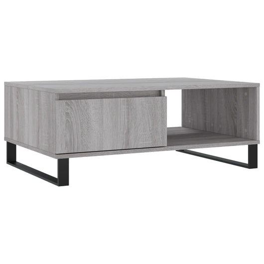 Tavolino da Salotto Grigio Sonoma 90x60x35 cm Legno Multistrato 827074