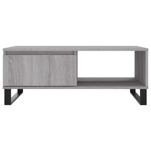 Tavolino da Salotto Grigio Sonoma 90x60x35 cm Legno Multistrato 827074