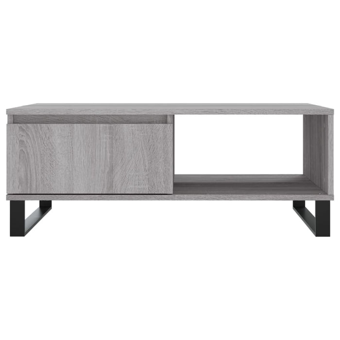 Tavolino da Salotto Grigio Sonoma 90x60x35 cm Legno Multistrato 827074