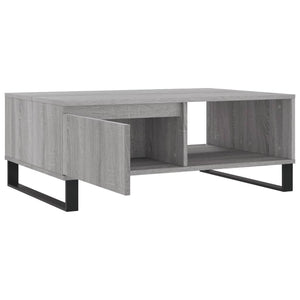 Tavolino da Salotto Grigio Sonoma 90x60x35 cm Legno Multistrato 827074