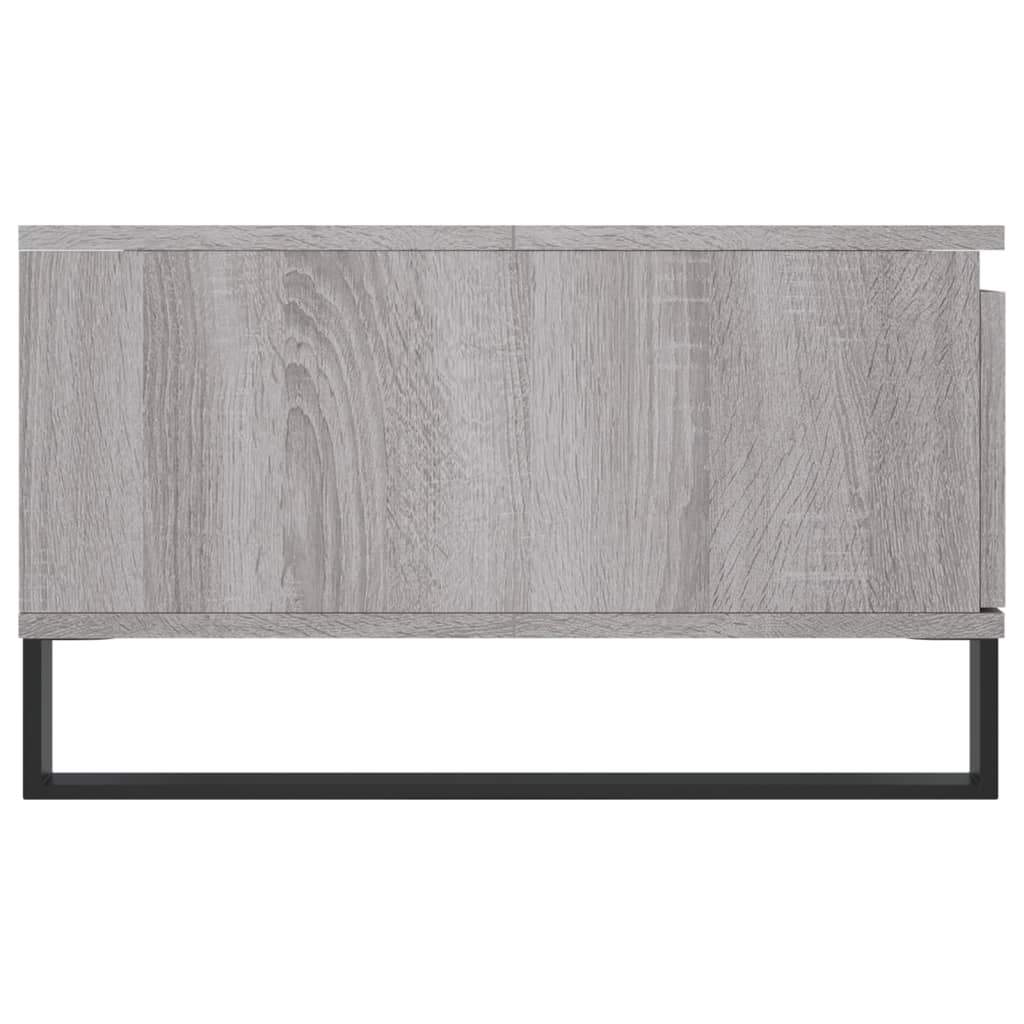Tavolino da Salotto Grigio Sonoma 90x60x35 cm Legno Multistrato 827074