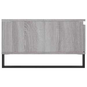 Tavolino da Salotto Grigio Sonoma 90x60x35 cm Legno Multistrato 827074