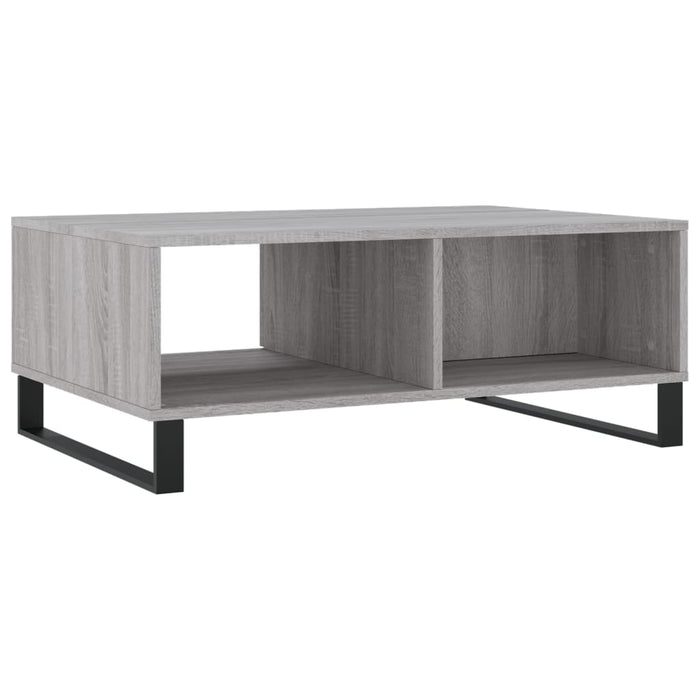 Tavolino da Salotto Grigio Sonoma 90x60x35 cm Legno Multistrato 827074