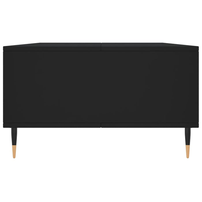 Tavolino da Salotto Nero 104x60x35 cm in Legno Multistrato 827077