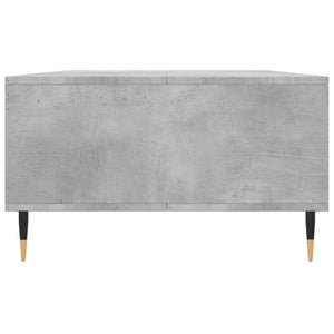 Tavolino Salotto-Tavolino da soggiorno-Tavolo Grigio Cemento 104x60x35 cm Legno Multistrato 616612