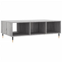 Tavolino da Salotto Grigio Sonoma 104x60x35cm Legno Multistrato 827082