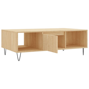 Tavolino da Salotto Rovere Sonoma 104x60x35cm Legno Multistrato 827087