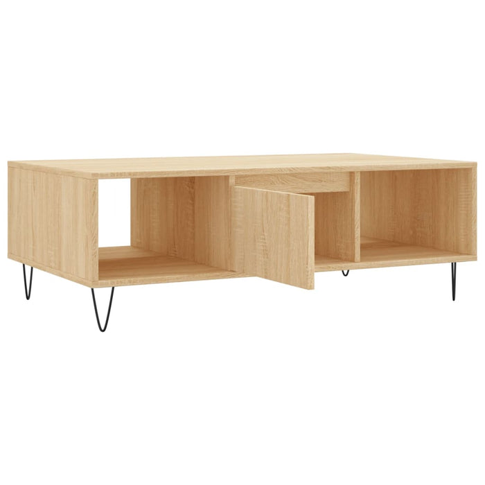 Tavolino da Salotto Rovere Sonoma 104x60x35cm Legno Multistrato 827087