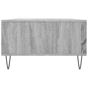 Tavolino da Salotto-Tavolino da soggiorno Grigio Sonoma 104x60x35cm Legno Multistrato