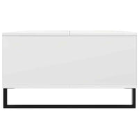 Tavolino da Salotto Bianco 104x60x35 cm in Legno Multistrato 827092