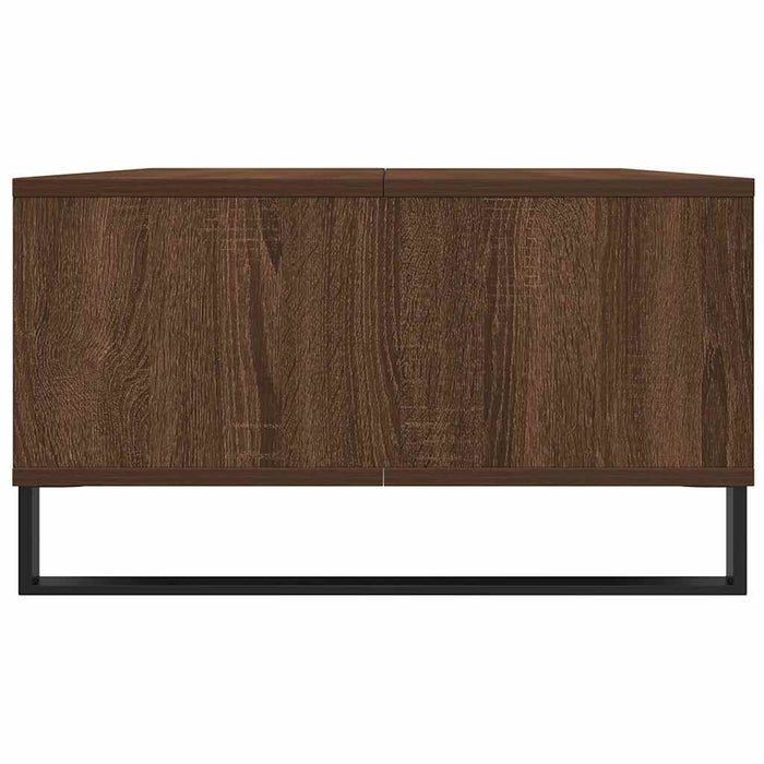 Tavolino Salotto Rovere Marrone 104x60x35 cm Legno Multistrato 827099