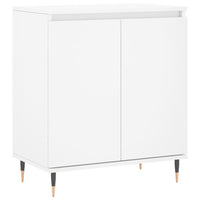 vidaXL Credenza Bianca 60x35x70 cm in Legno Multistrato