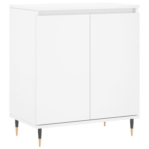 vidaXL Credenza Bianca 60x35x70 cm in Legno Multistrato
