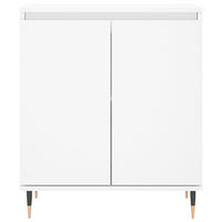vidaXL Credenza Bianca 60x35x70 cm in Legno Multistrato