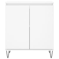 Credenza-Buffet-Armadio da cucina Bianca 60x35x70 cm in Legno Multistrato 136132