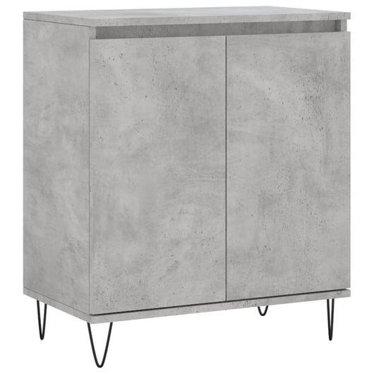 Credenza-Buffet-Armadio da cucina Grigio Cemento 60x35x70 cm in Legno Multistrato 676486