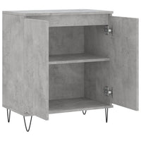 Credenza-Buffet-Armadio da cucina Grigio Cemento 60x35x70 cm in Legno Multistrato 676486