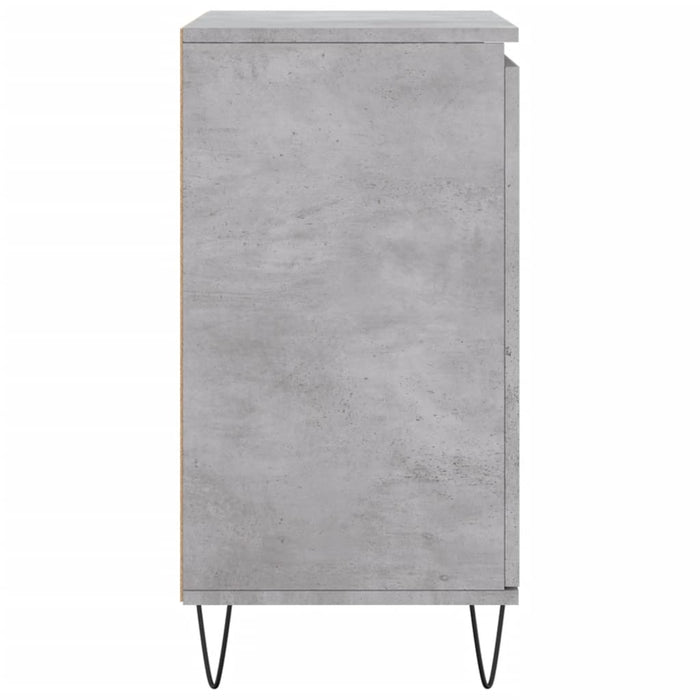 Credenza Grigio Cemento 60x35x70 cm in Legno Multistrato 827160