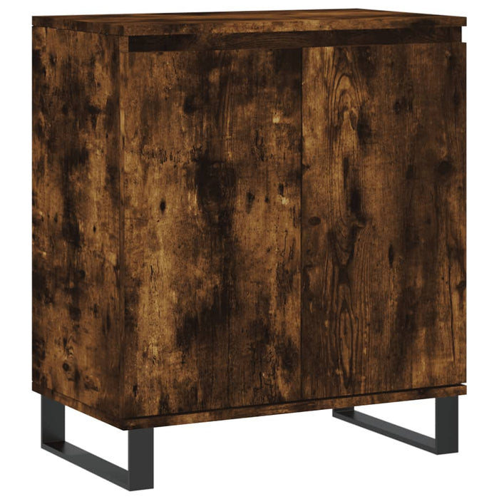 Credenza Rovere Fumo 60x35x70 cm in Legno Multistrato 827169