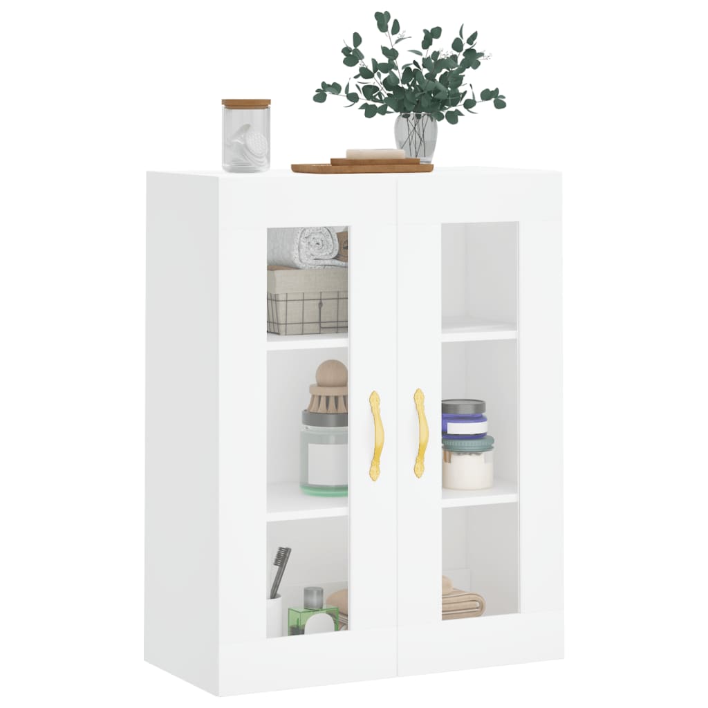 Mobile a Parete Bianco 69,5x34x90 cm 828460