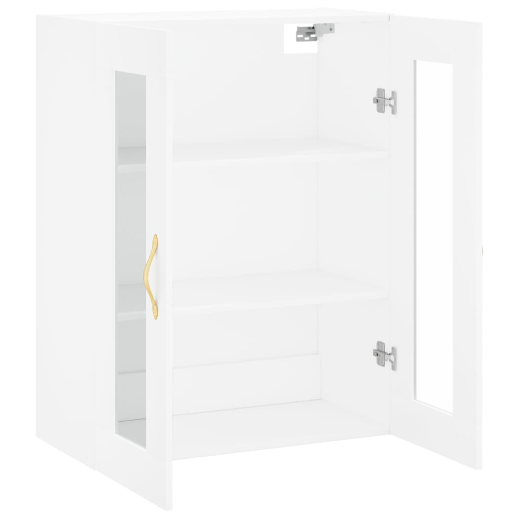 Mobile a Parete Bianco 69,5x34x90 cm 828460