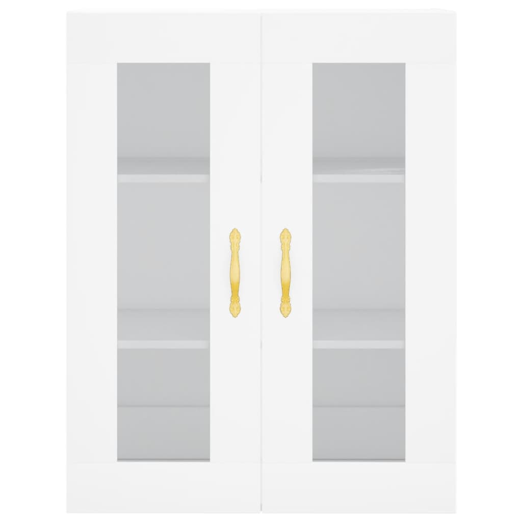 Mobile a Parete Bianco 69,5x34x90 cm 828460