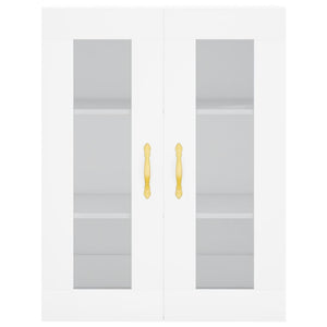 Mobile a Parete Bianco 69,5x34x90 cm 828460