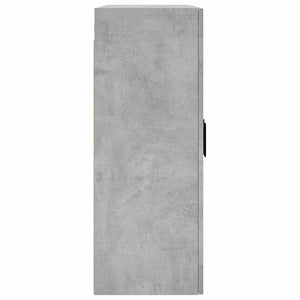 Mobile a Parete Grigio Cemento 69,5x34x90 cm 828488
