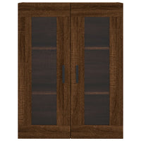 Mobile a Parete Rovere Marrone 69,5x34x90 cm 828491