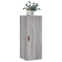 Mobile a Parete Grigio Sonoma 34,5x34x90 cm 828834