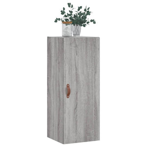 Mobile a Parete Grigio Sonoma 34,5x34x90 cm 828834