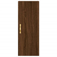 Mobile a Parete Rovere Marrone 34,5x34x90 cm 828843