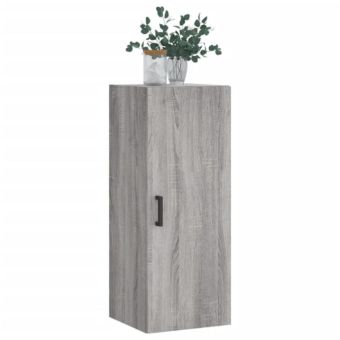 Mobile a Parete Grigio Sonoma 34,5x34x90 cm 828858