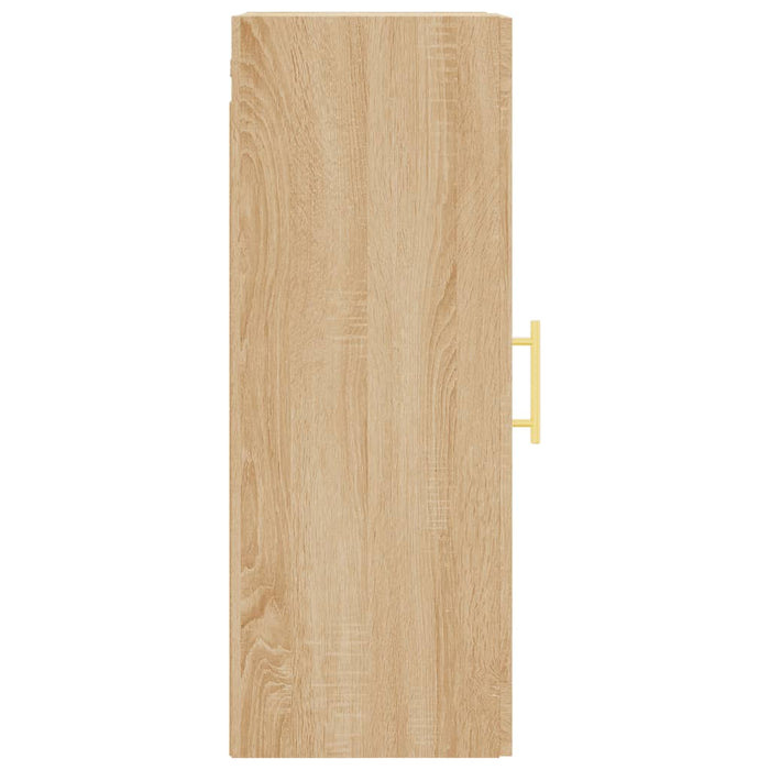 vidaXL Mobile a Parete Rovere Sonoma 34,5x34x90 cm