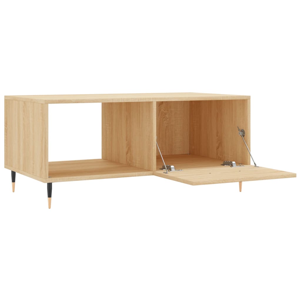 Tavolino da Salotto Rovere Sonoma 90x50x40 cm Legno Multistrato 829191