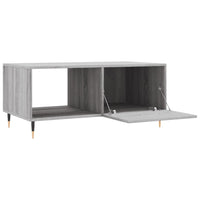 Tavolino da Salotto Grigio Sonoma 90x50x40 cm Legno Multistrato 829194