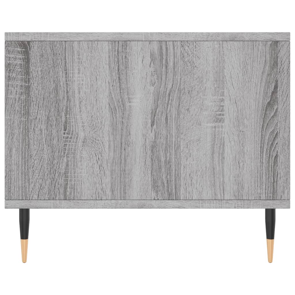 Tavolino da Salotto Grigio Sonoma 90x50x40 cm Legno Multistrato 829194
