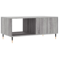 Tavolino da Salotto Grigio Sonoma 90x50x40 cm Legno Multistrato 829194