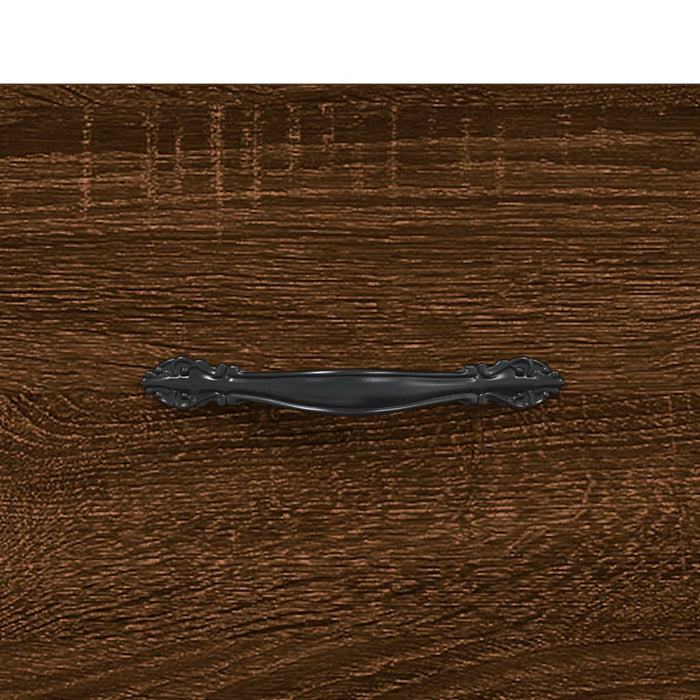 Tavolino da Salotto Rovere Marrone 90x50x40cm Legno Multistrato 829211