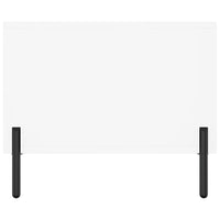 Tavolino da Salotto Bianco 90x50x40 cm in Legno Multistrato 829220