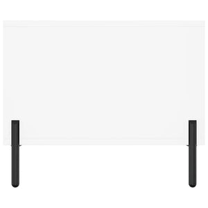 Tavolino da Salotto Bianco 90x50x40 cm in Legno Multistrato 829220