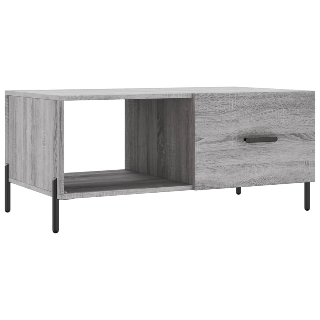 Tavolino da Salotto-Tavolino da soggiorno-Tavolo Grigio Sonoma 90x50x40 cm Legno Multistrato 579690