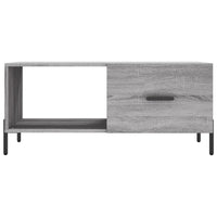 Tavolino da Salotto-Tavolino da soggiorno-Tavolo Grigio Sonoma 90x50x40 cm Legno Multistrato 579690