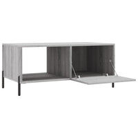 Tavolino da Salotto-Tavolino da soggiorno-Tavolo Grigio Sonoma 90x50x40 cm Legno Multistrato 579690