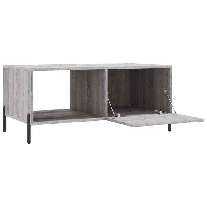 Tavolino da Salotto-Tavolino da soggiorno-Tavolo Grigio Sonoma 90x50x40 cm Legno Multistrato 579690