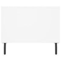 Tavolino da Salotto Bianco 90x50x40 cm in Legno Multistrato 829228