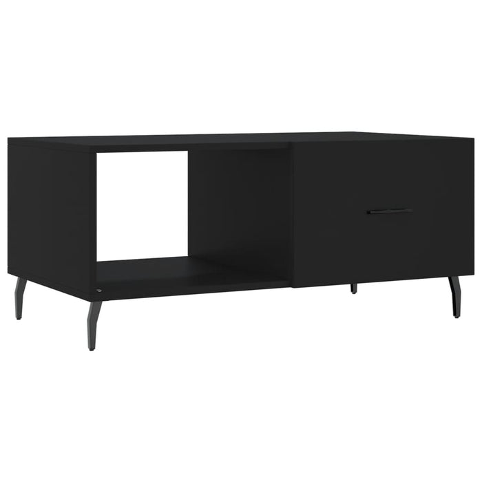 Tavolino da Salotto Nero 90x50x40 cm in Legno Multistratocod mxl 127026